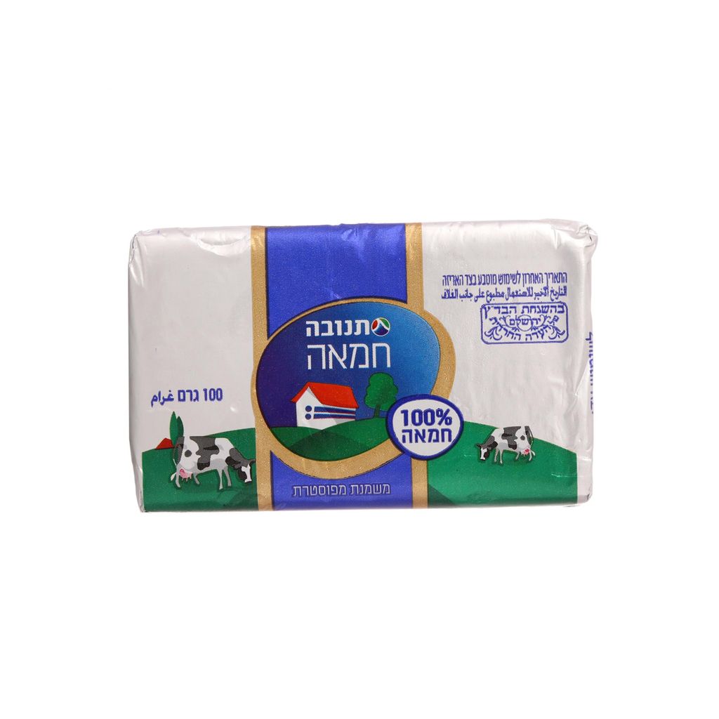חמאה 100 ג' תנובה בדצ