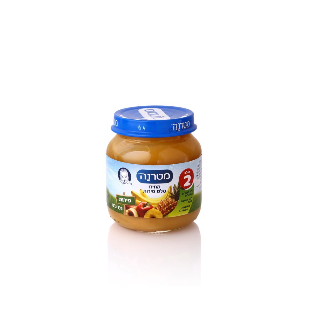 מחית סלט פירות שלב 2