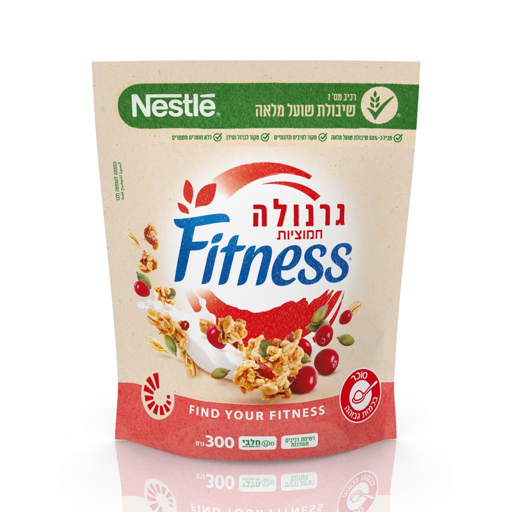 פיטנס גרנולה חמוציות