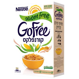 גו פרי קורנפלקס 7*500גרם