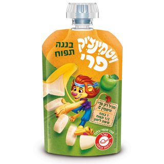 ויטמינציק מחית בננה תפוח 110 גרם