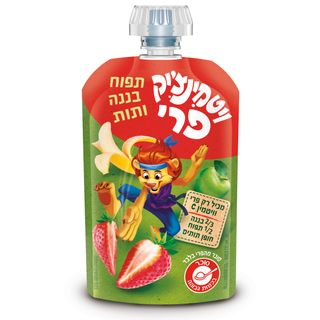 ויטמינציק מחית תפוח בננה ותות 110 גרם