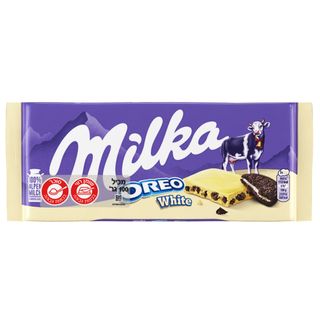 שוק.מילקה אוראו לבן 100ג