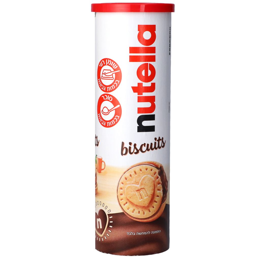 נוטלה ביסקוויט גליל