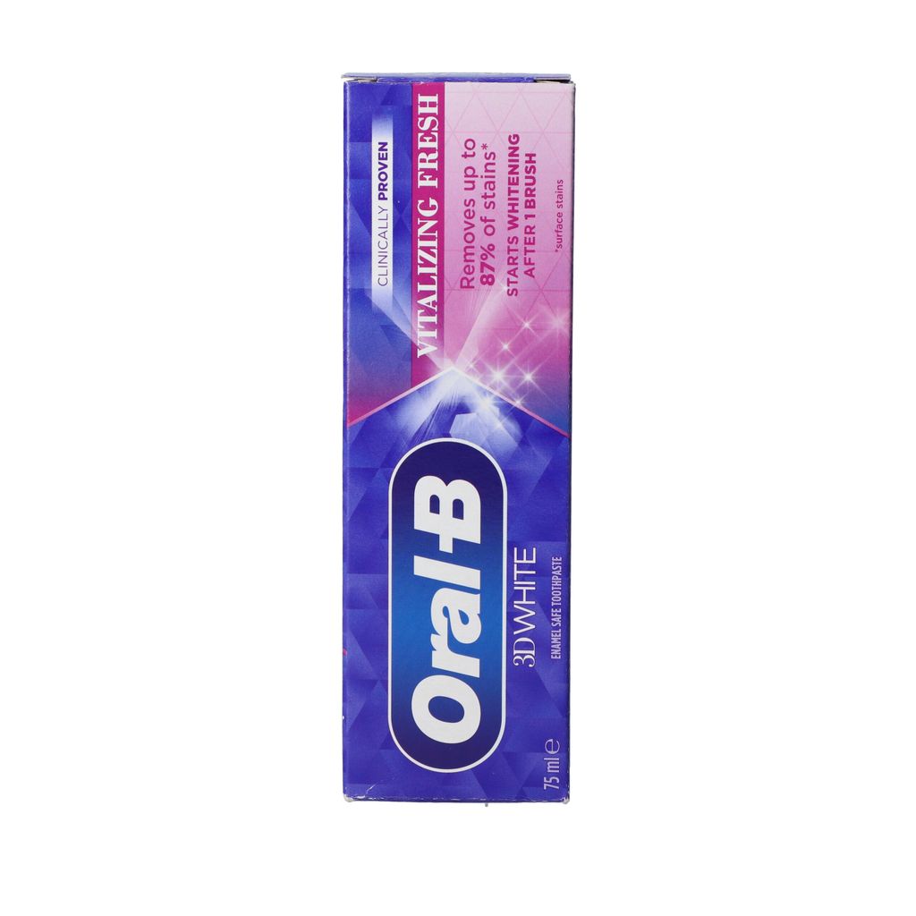 אורל בי 3D WHITE משחה-רעננות מעוררת