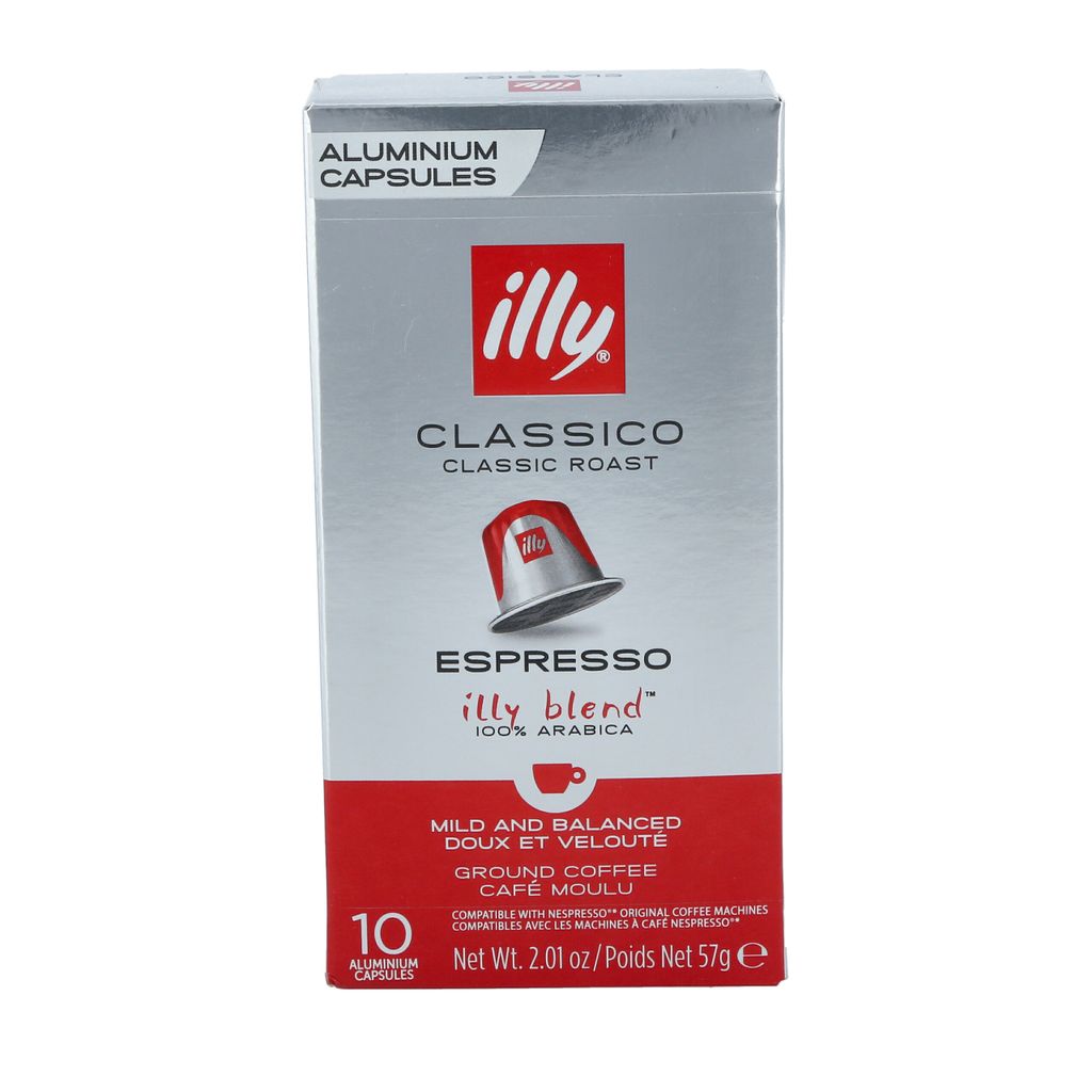 אילי illy קפסולות אספרסו קלאסיקו 10 יחיד