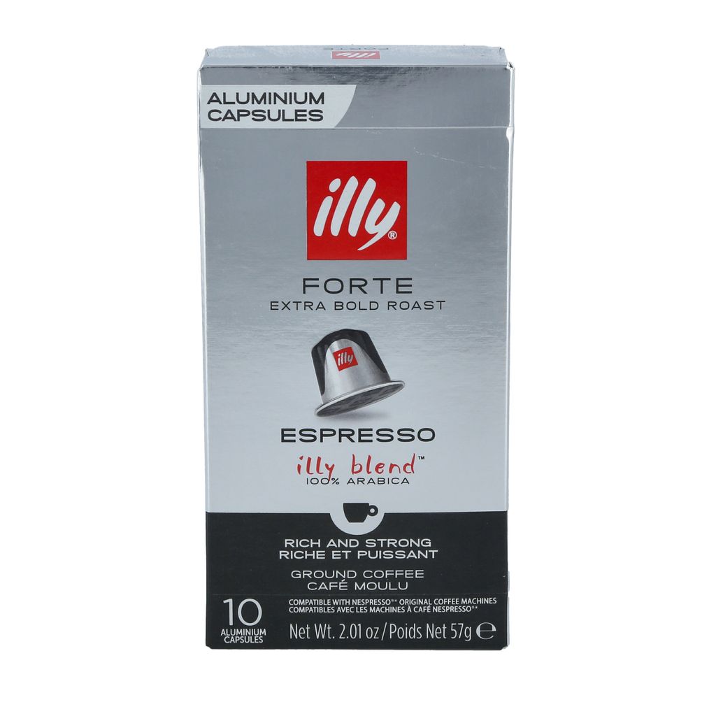 אילי illy קפסולות אספרסו פורטה 10 יחיד