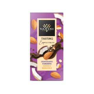 VANINI שוקולד מריר עם קוקוס 75 גרם