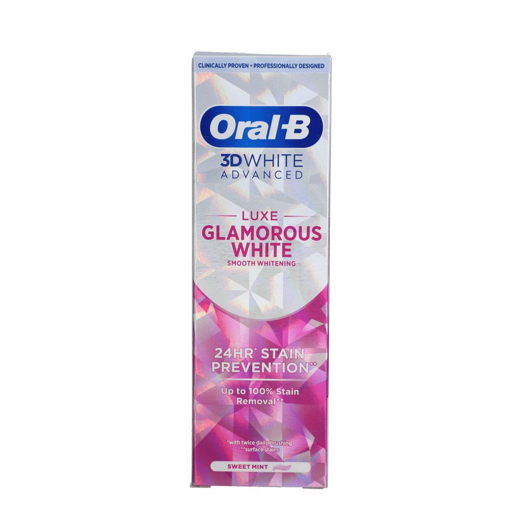 אורל בי 3D WHITE משחה-לבן בוהק 75 מל