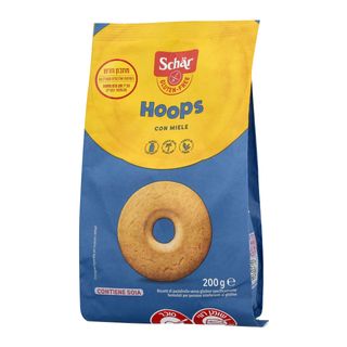 עוגיות עם דבש ללא גלוטן HOOPS ללא שמן דקל - ללא לקטוז - ללא חלב ללא חומרים משמרים