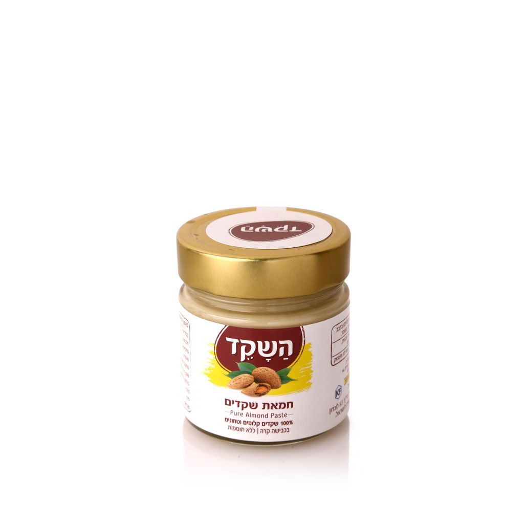 חמאת שקדים 100% 250 גרם השקד