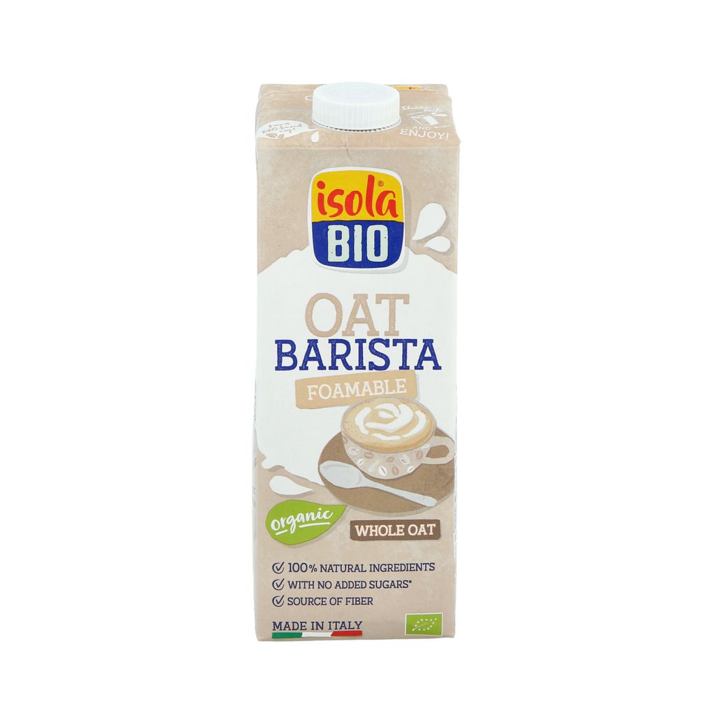 משקה שיבולת שועל בריסטה אורגני 1ל' ISOLA