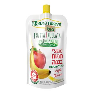סמוזי תפוח בננה אורגניים