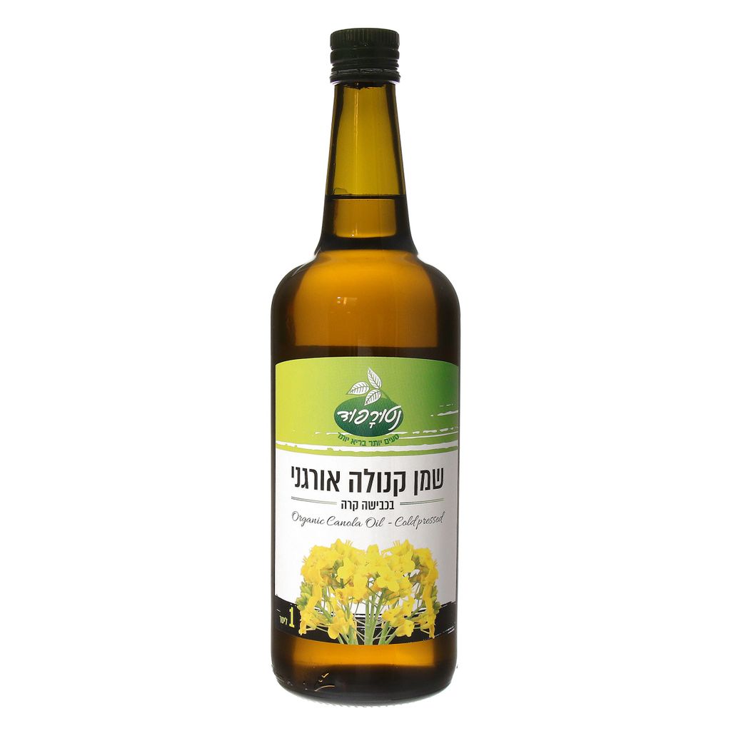 שמן קנולה אורגני 1 ליטר