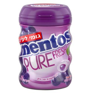 מסטיק פיור פרש בטעם ענבים