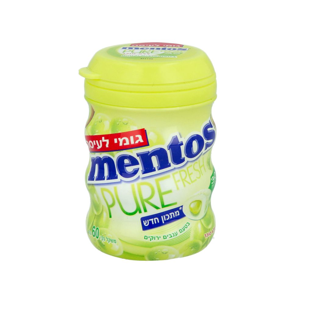 מנטוס פיורפרש ענב ירוק6X בק' מעוגל