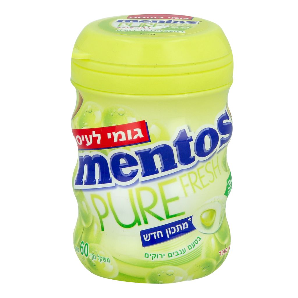 מנטוס מסטיק ויטמין ב