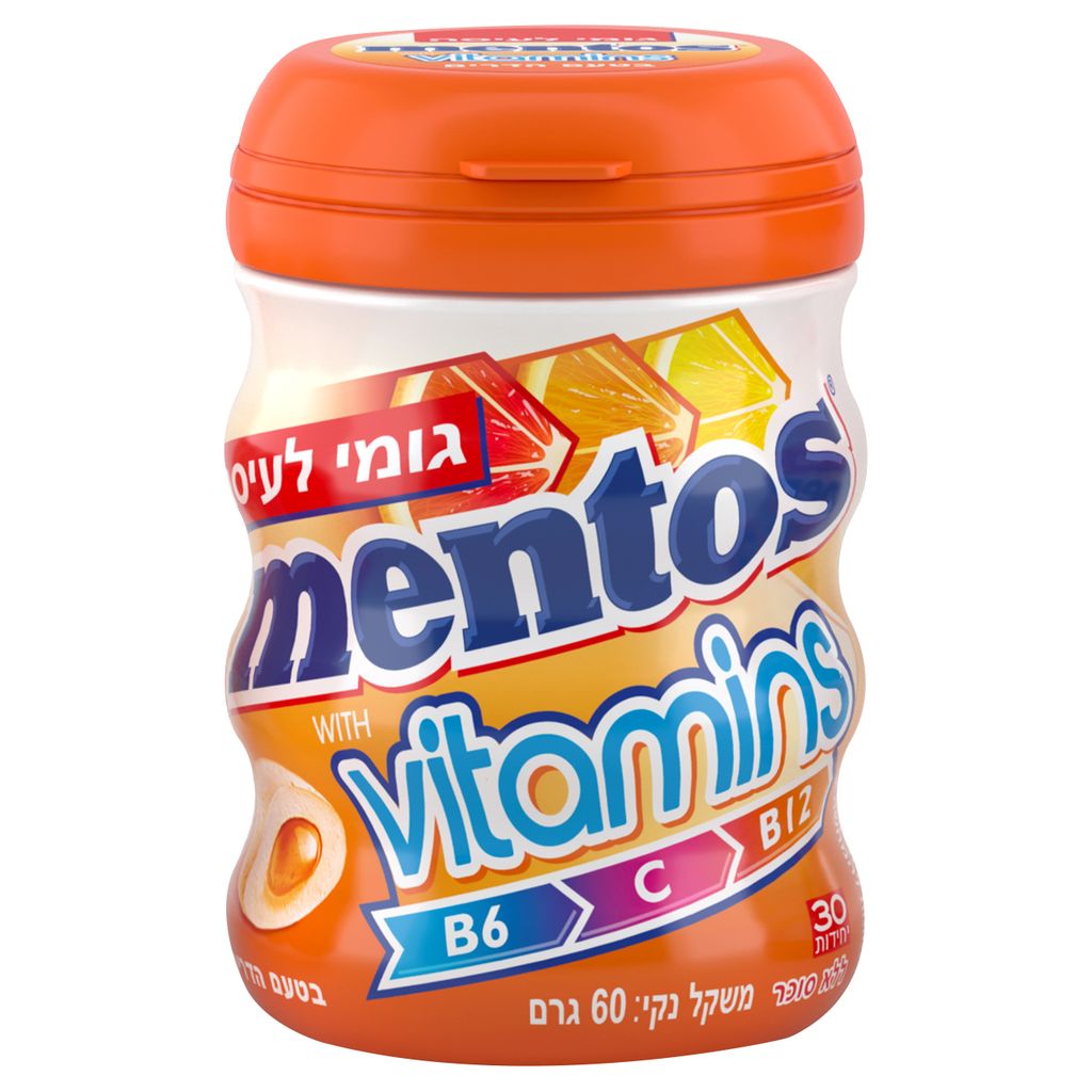 מנטוס מסטיק בטעם הדר