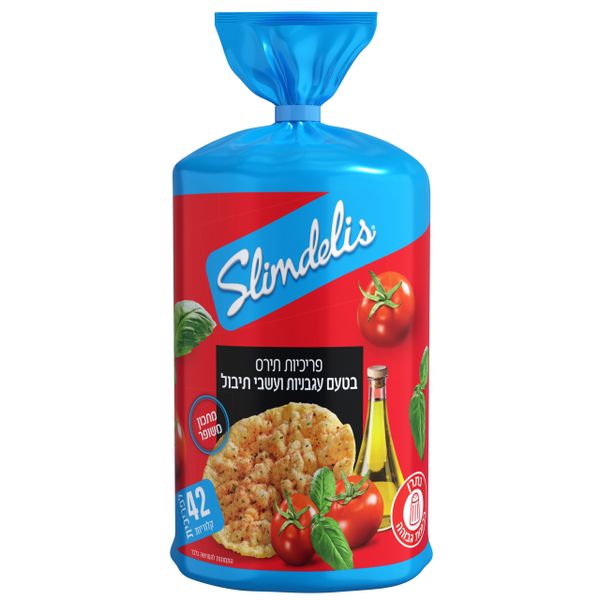 פריכיות תירס בטעם עגבניות ועשבי תיבול