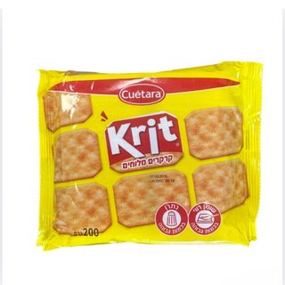 קרקרים מלוחים 200 גרם KRIT
