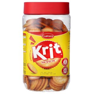 krit מיני קרקר עגול350גר