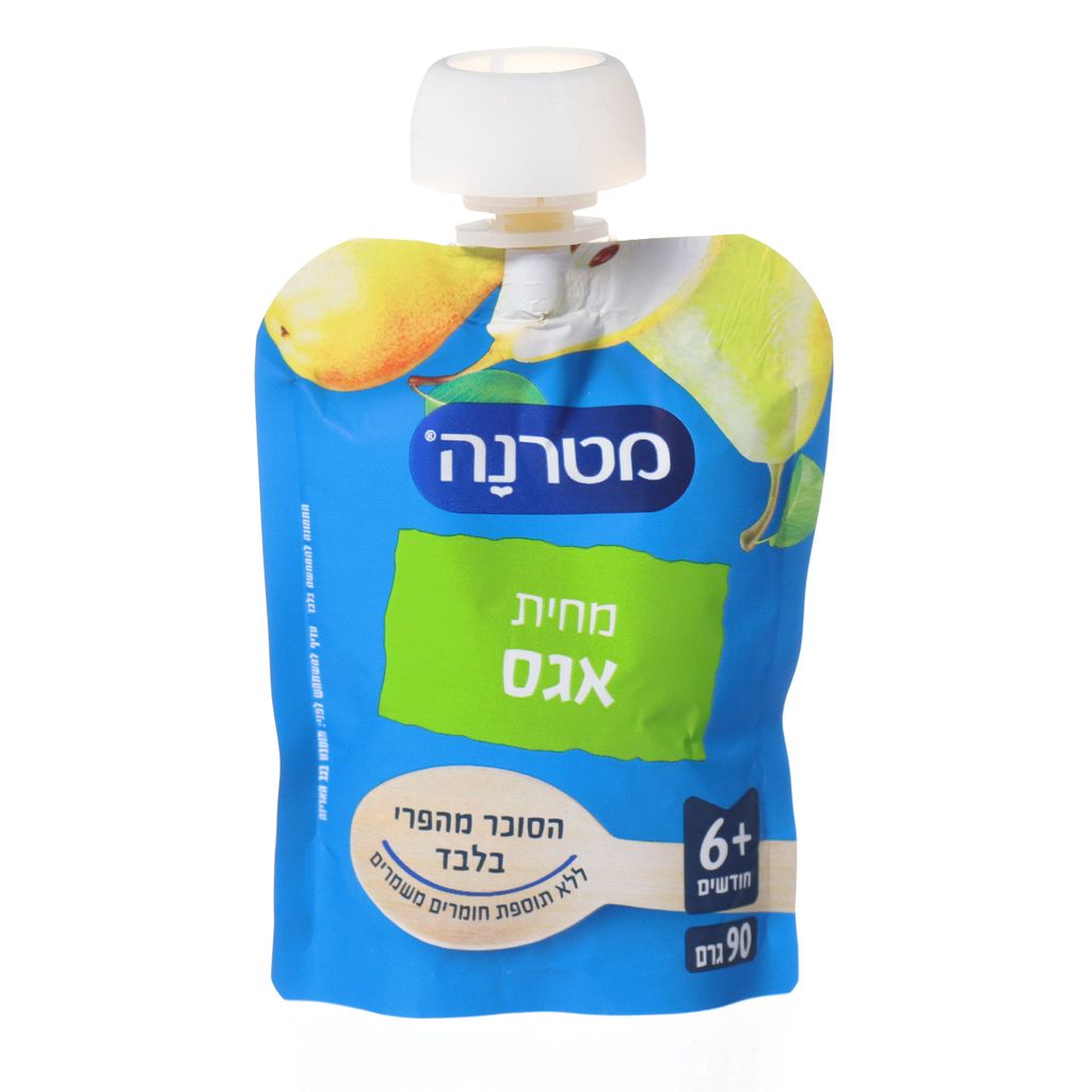 מטרנה מחית אגס סקוויז 90 גרם