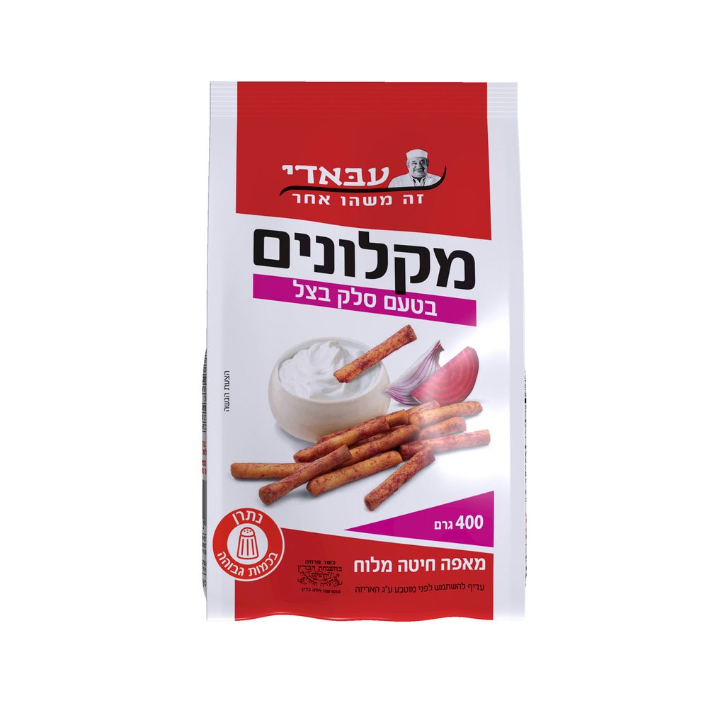 עבאדי מקולונים בטעם סלק בצל 400גר
