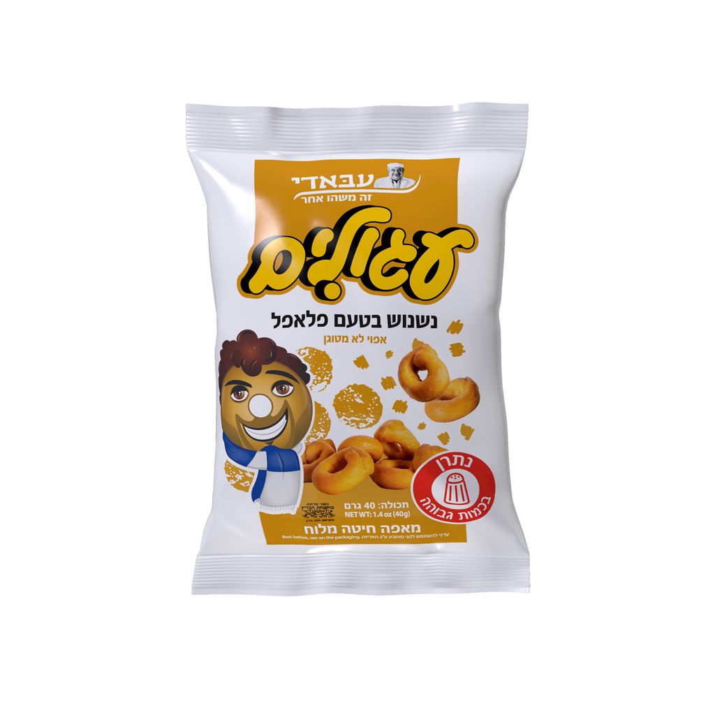 עבאדי מיני נשנוש בטעם פלאפל 40ג'