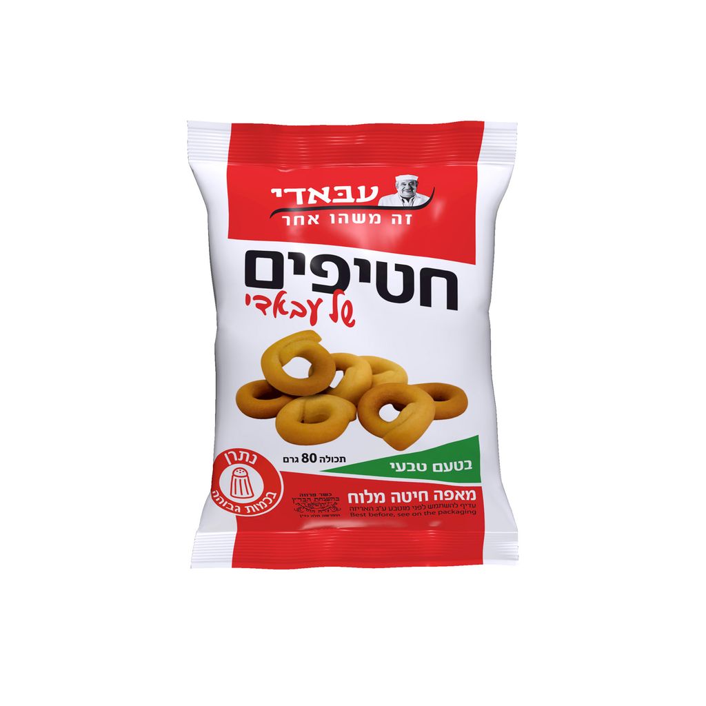 חטיף מלוח בטעם טבעי 80 גרם