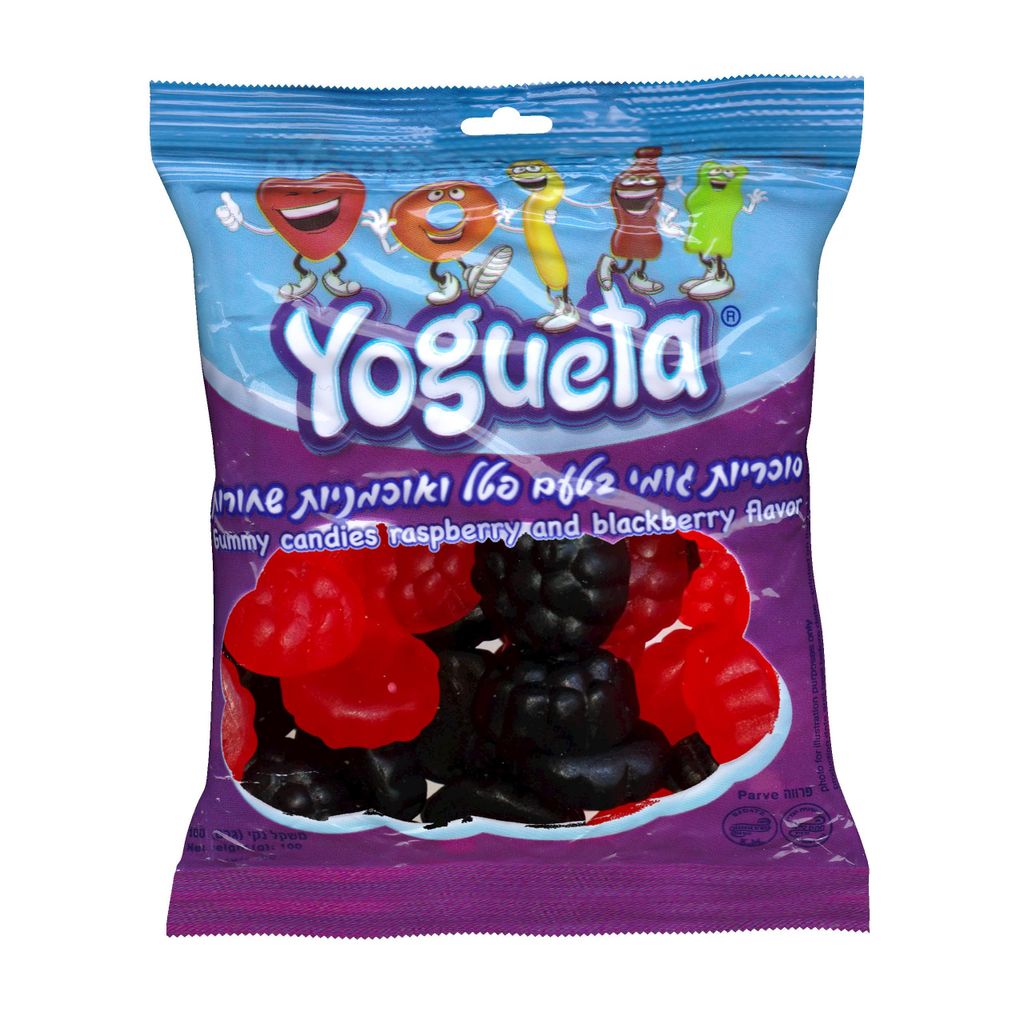 סוכריות גומי פטל אוכמניות