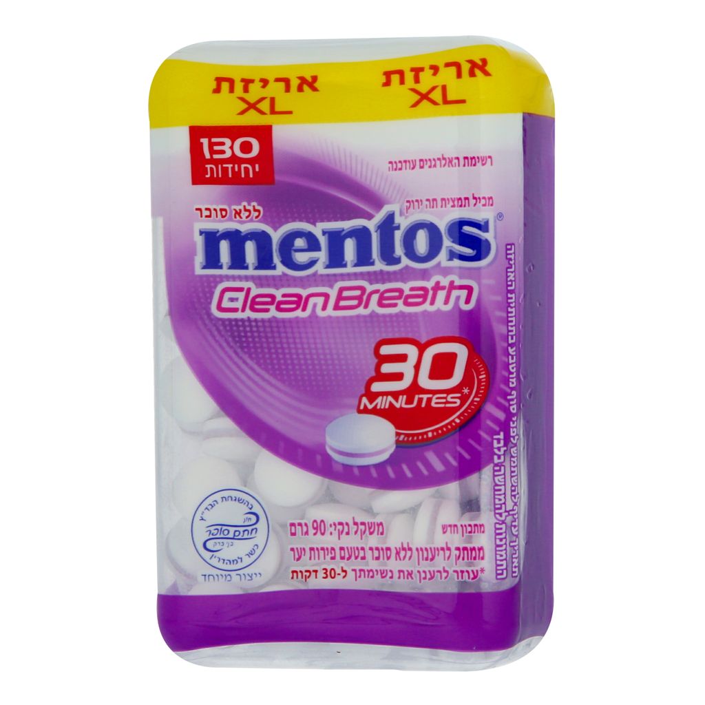 מנטוס קלין ברט פירות