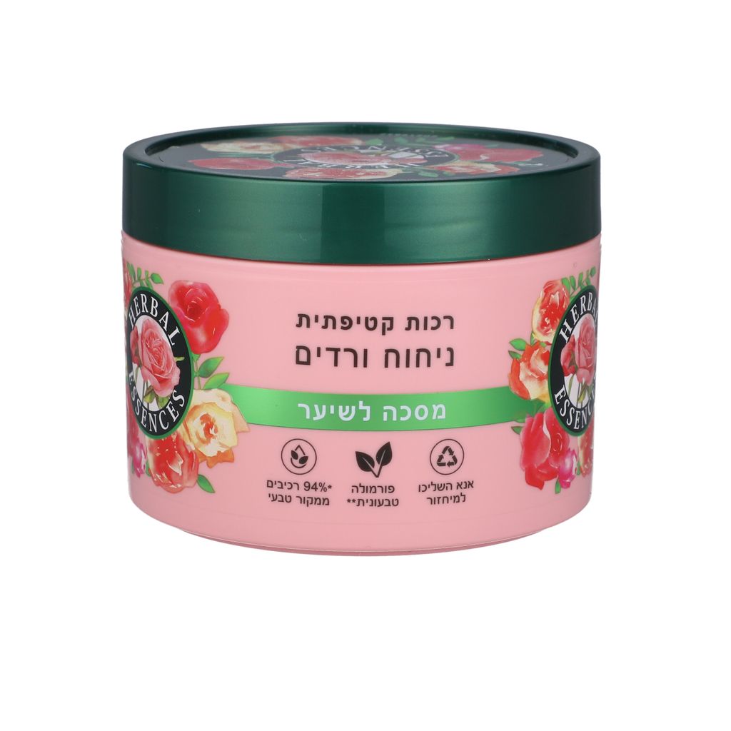 הרבל אסנס מסכה בניחוח ורדים 500 מל