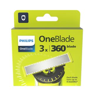 פיליפס 3 סכינים ONE BLADE למכשיר 360