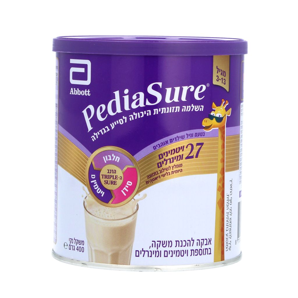 פדיאשור השלמה תזונתית בטעם וניל 400 גרם
