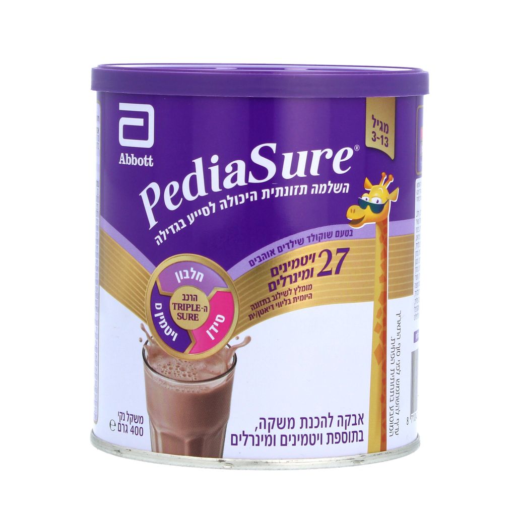 פדיאשור השלמה תזונתית בטעם שוקולד 400 גר