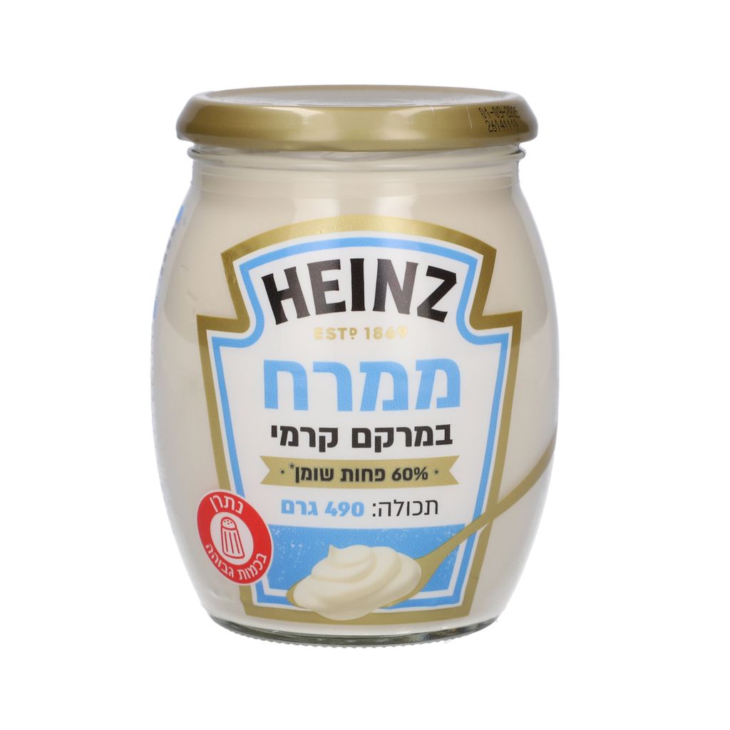 היינץ מיונז לייט צנצנת 490 גר