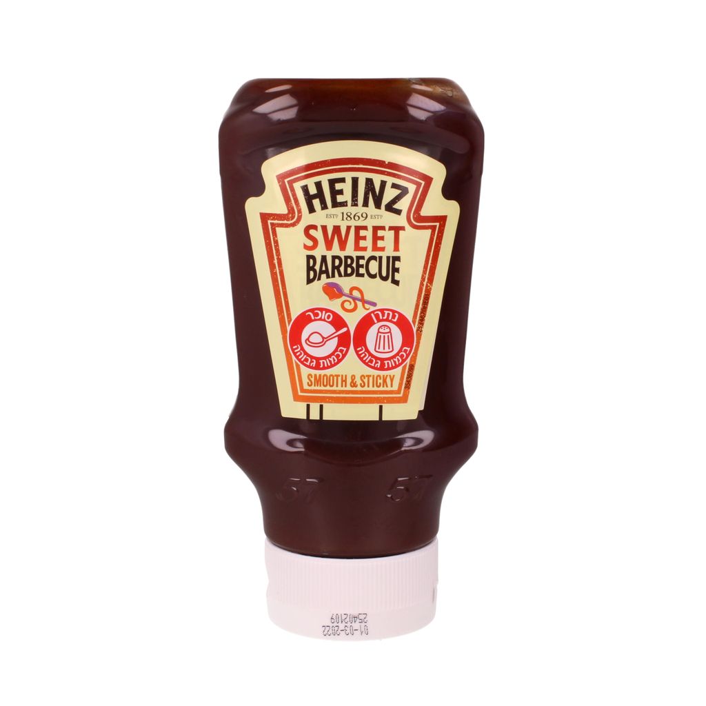 רוטב ברביקיו מתוק היינץ 500 גרם
