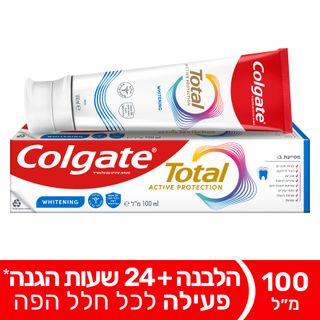 קולגיט טוטאל להלבנה100מל