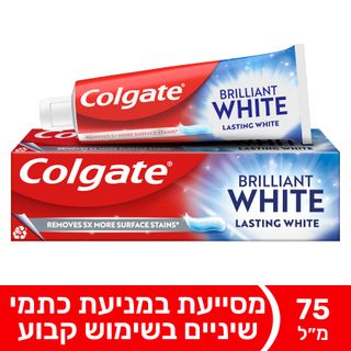 קולגייט משחת בריליאנט וויט 75 מ"ל