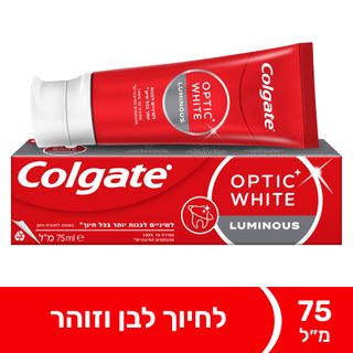 קולגייט מלבינה לחיוך לבן וזוהר