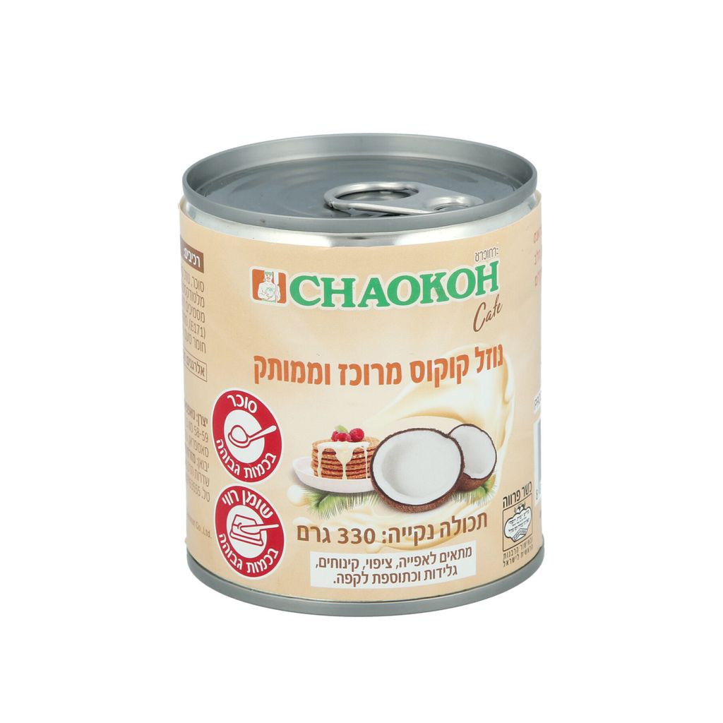 נוזל קוקוס מרוכז וממותק 330 גרם (כ)