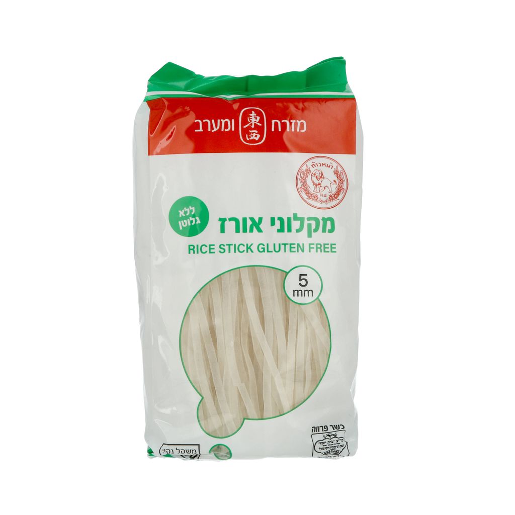 מקלוני אורז ללא גלוט